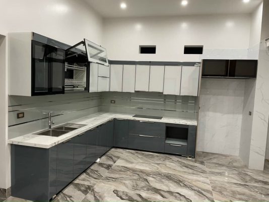 Tủ bếp nhôm kính bền đẹp