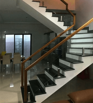 Làm Cầu Thang Kính Giá Rẻ
